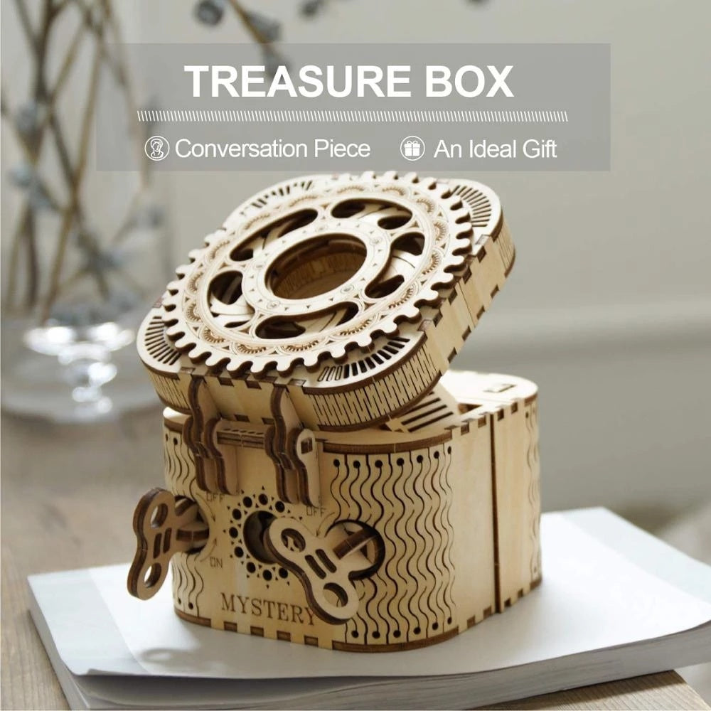 Treasure Box Creative 3D Wooden Puzzle