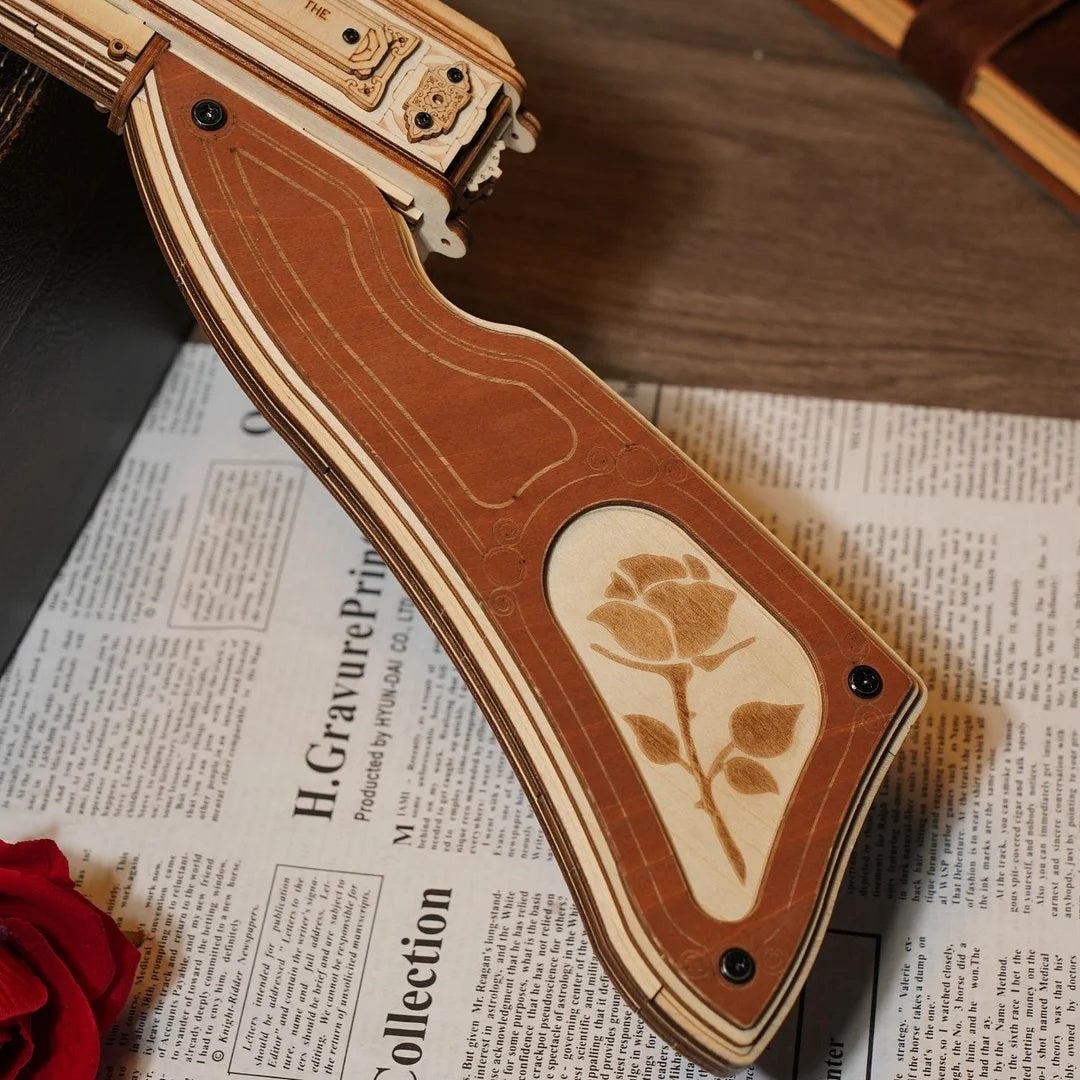 Tommy Gun 3D Wooden Puzzle