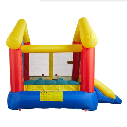 8-in-1 Inflatable Bounce House for Kids with Blower and Games – Backyard Jump Castle