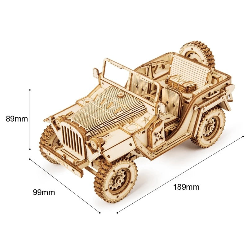 3D Wooden Puzzle Wrangler MC701