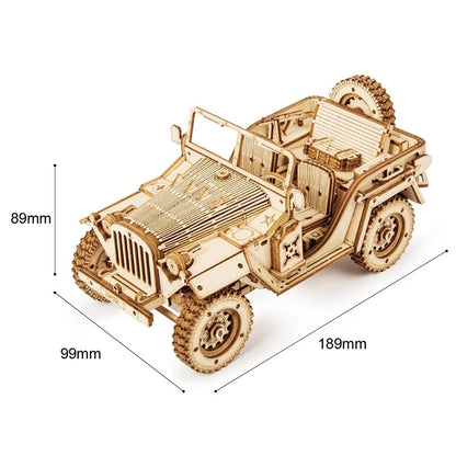 3D Wooden Puzzle Wrangler MC701