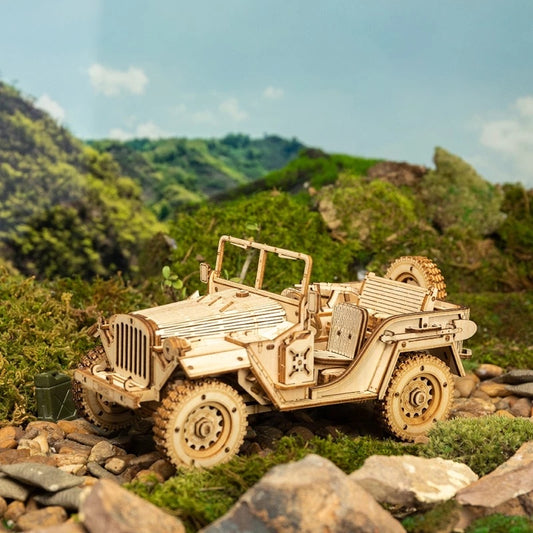 3D Wooden Puzzle Wrangler MC701