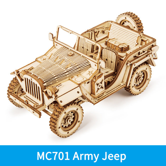 3D Wooden Puzzle Wrangler MC701