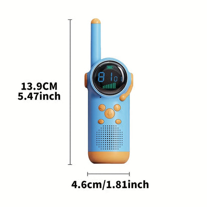 Kids Walkie Talkies with Color Screen – Long Range & Rechargeable