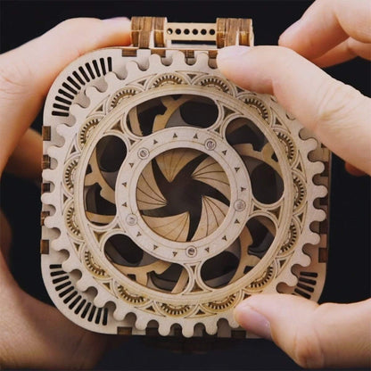 Treasure Box Creative 3D Wooden Puzzle DIY Kit