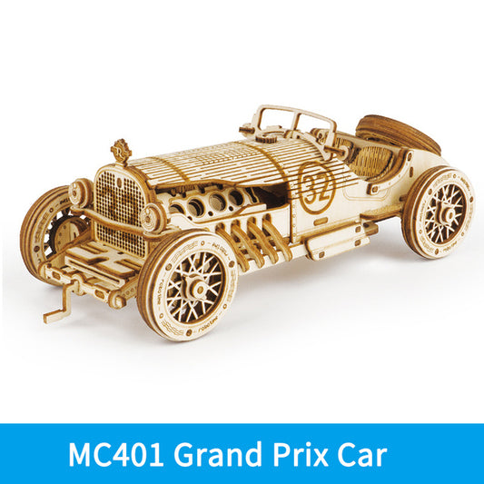 3D Wooden Puzzle GRAND PRIX CAR MC401