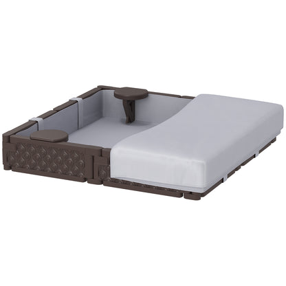 Kids Sandbox with Cover & Seats – Outdoor Sand Play for Toddlers