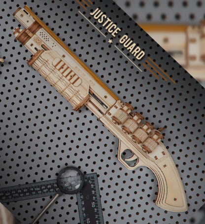 3D Wooden Puzzle – Remington M870 Shotgun Model (LQ501)