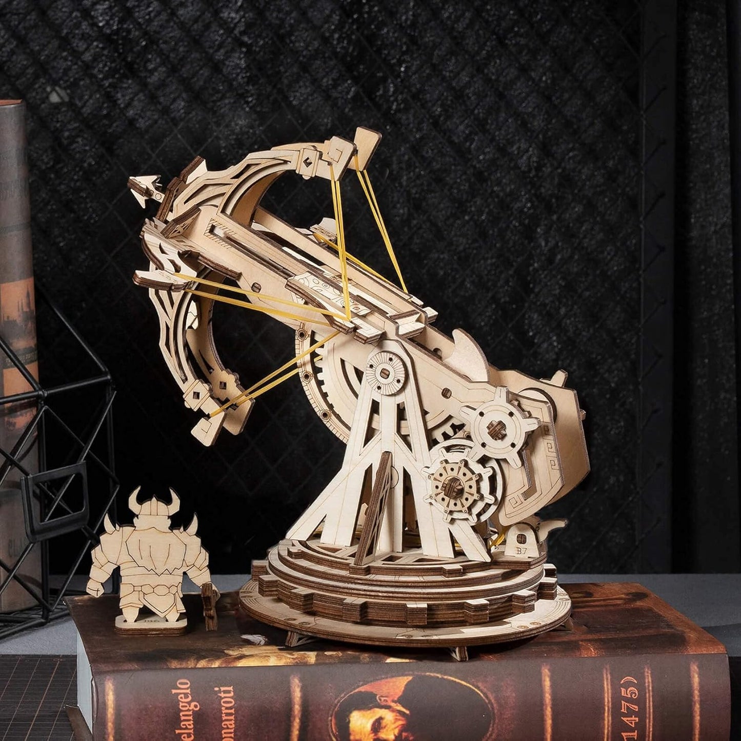 Ancient Ballista 3D Wooden Puzzle Siege Weapon Model Kit