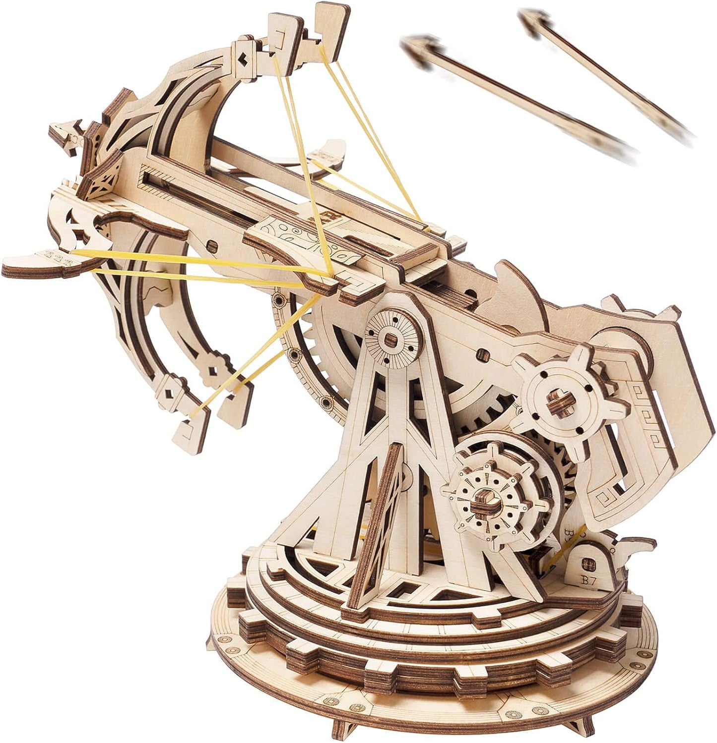 Ancient Ballista 3D Wooden Puzzle Siege Weapon Model Kit