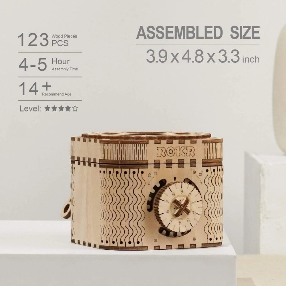 Treasure Box Creative 3D Wooden Puzzle