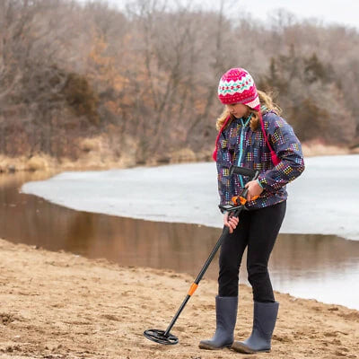 Kids Metal Detector – Lightweight, Adjustable, Waterproof Treasure Finder