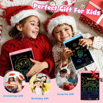 8.5-Inch LCD colorful Drawing Tablet For Kids. Reusable & Erasable
