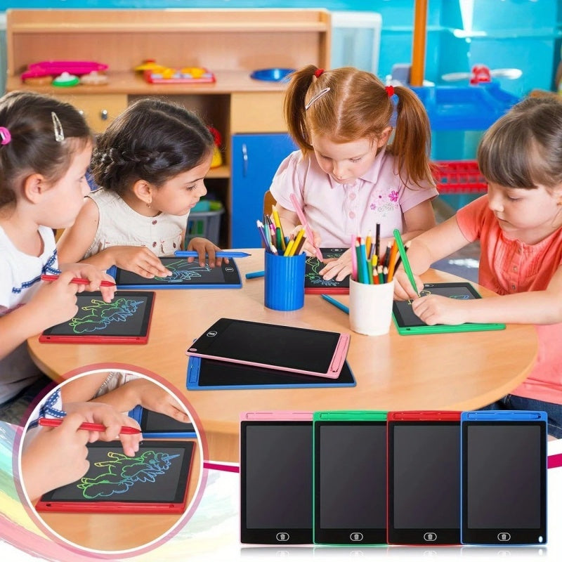 8.5-Inch LCD colorful Drawing Tablet For Kids. Reusable & Erasable