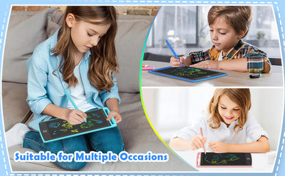 8.5-Inch LCD colorful Drawing Tablet For Kids. Reusable & Erasable
