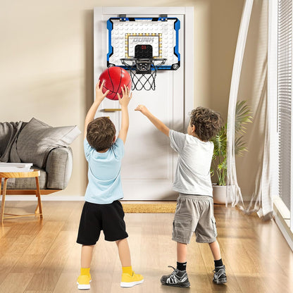 Basketball Hoop for Kids, Teens & Adults With LED Lights & Audio Scoreboard