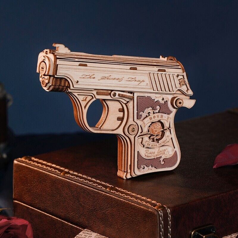 M1906 Browning Mini Gun 3D Wooden Puzzle